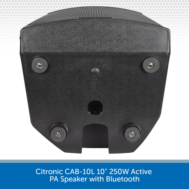 Citronic CAB-10L 10" 220W Active PA Speaker with Bluetooth