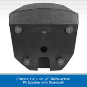 Citronic CAB-12L PA Speaker with Bluetooth