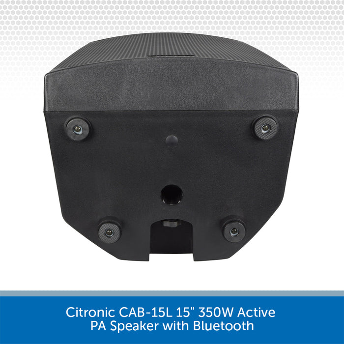 Citronic CAB-15L 15" 350W Active PA Speaker with Bluetooth