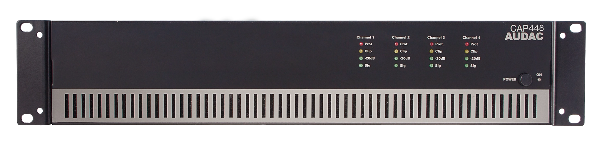 AUDAC CAP448 - 4 x 480W Quad Class-D Power Amplifier, 100V