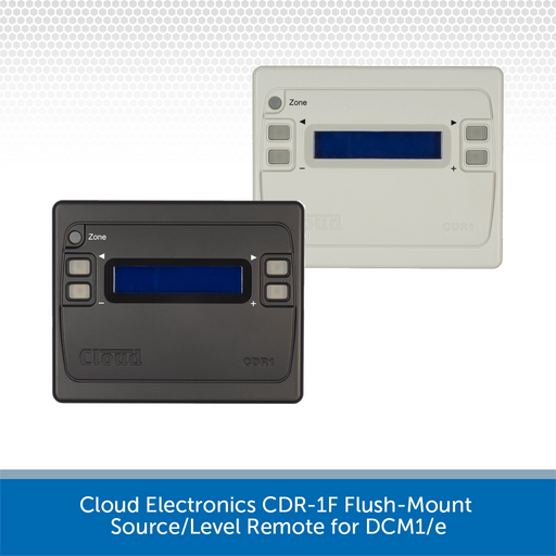 Cloud Electronics CDR-1 Surface Mount Source/Level Remote for DCM1/DCM1e