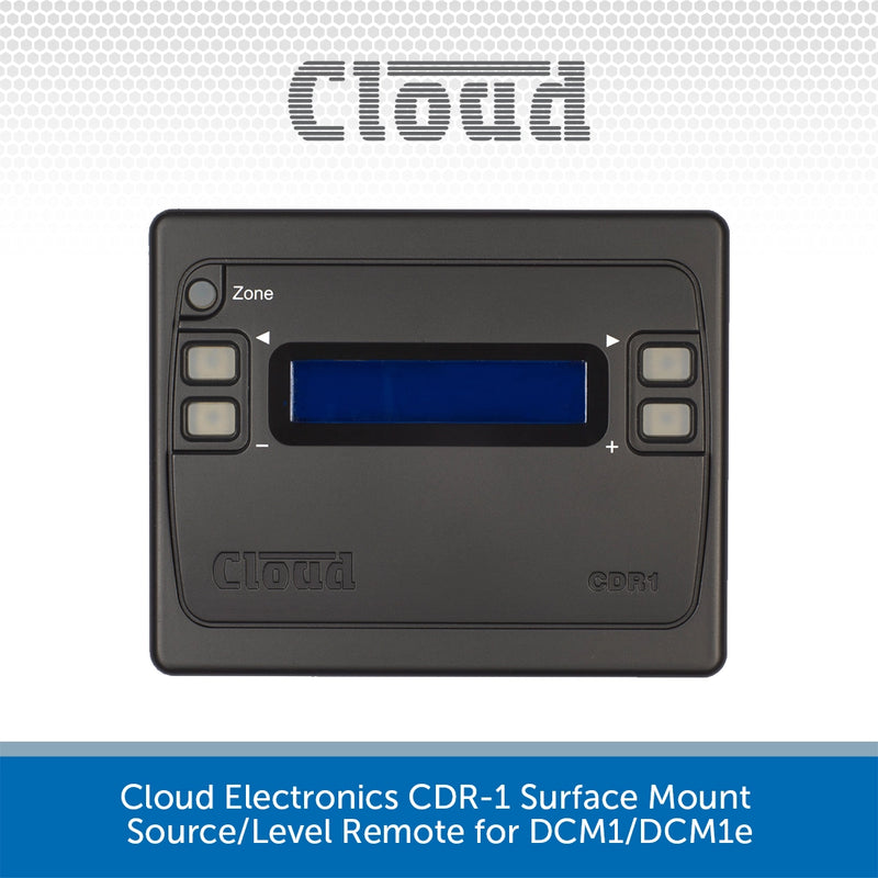Cloud Electronics CDR-1W Surface Mount Source/Level Remote for DCM1/DCM1e