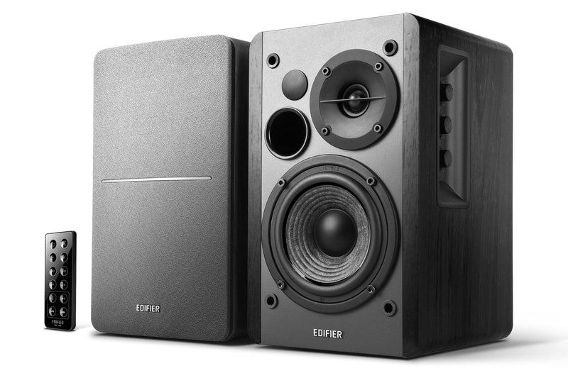 Edifier R1280DB Active Bookshelf Speakers with Bluetooth & Remote - Pair - Black