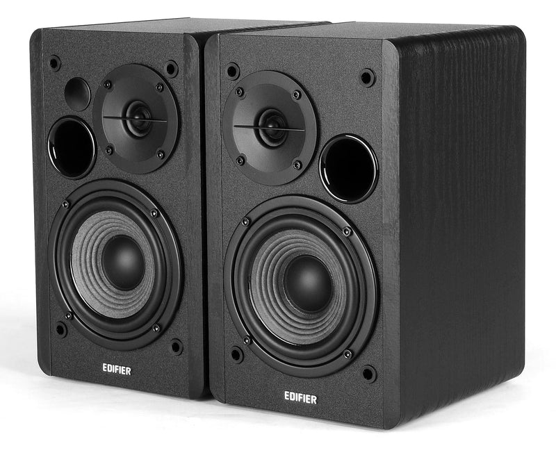Edifier R1280DB Active Bookshelf Speakers with Bluetooth & Remote - Pair - Black