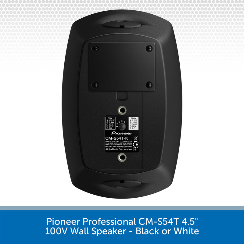 Pioneer Professional CM-S54T Back