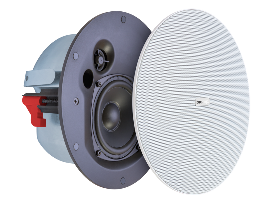 Biamp Desono CM20DTS 4.25" 2-Way Ceiling Speaker 100V & 16 Ohm - White