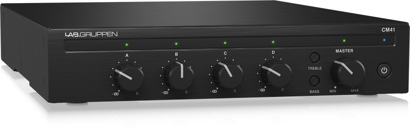 Lab Gruppen CM41 4-In / 1-Out Commercial Rack Mixer