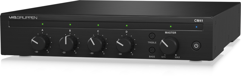 Lab Gruppen CM41 4-In / 1-Out Commercial Rack Mixer