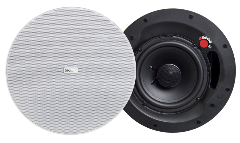 Biamp Desono CM60DTD 6.5" 2-Way Ceiling Speaker 100V & 16 Ohm - White