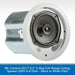 JBL Control 16C/T ceiling speaker on a white background with text indicating model details.