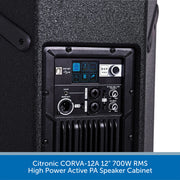 Citronic CORVA-12A Settings