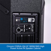 Citronic CORVA-15A Settings