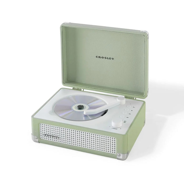 Crosley Cruiser Portable CD Player with Bluetooth, FM Radio & Built-In Speakers