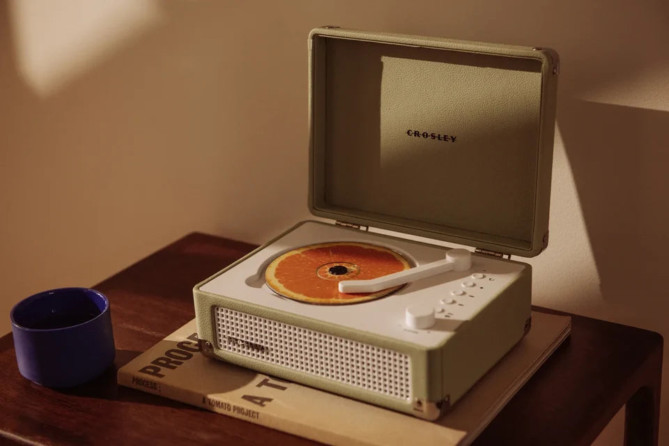 Crosley Cruiser Portable CD Player with Bluetooth, FM Radio & Built-In Speakers