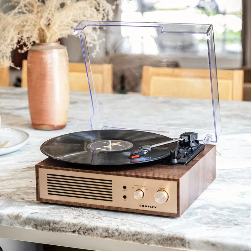 Crosley Miles Bluetooth Record Player with Built-In Speakers