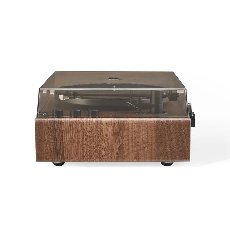 Crosley Stave Premium All-In-One Bluetooth Record Player, Built-In 60W Speakers