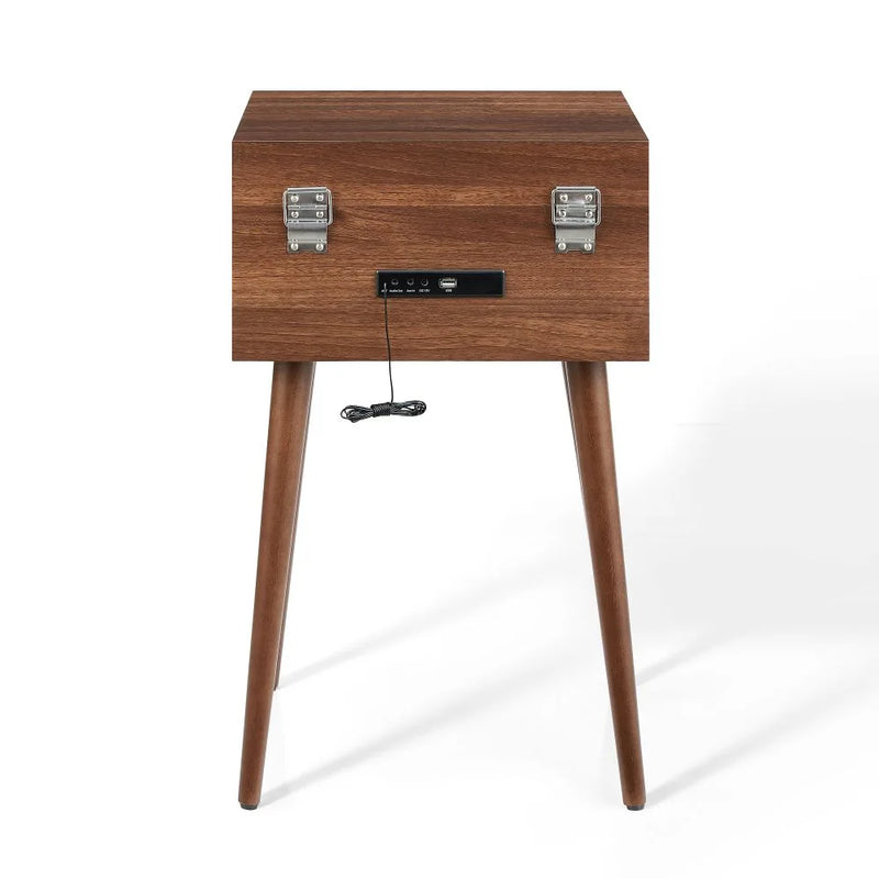 Crosley Nash 7-in-1 Bluetooth Record Player Music Centre - Walnut