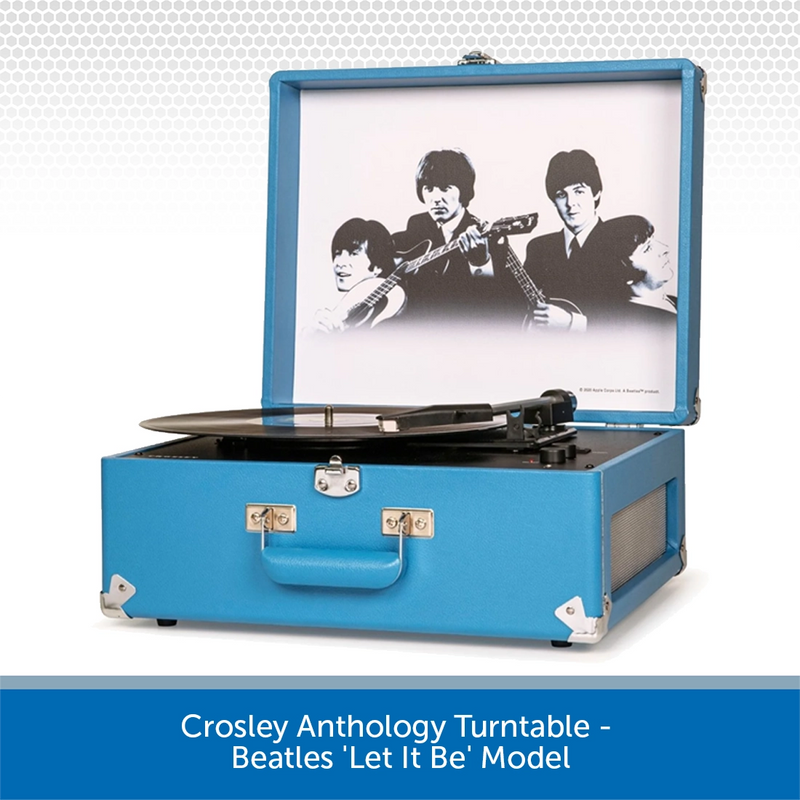Crosley Anthology Turntable - Beatles (Blue)