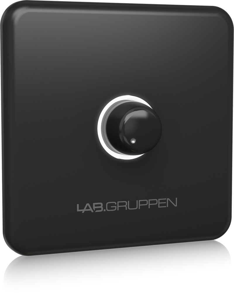 Lab Gruppen CRC-VEU Volume Remote Control Wall Plate for CA, CM, CMA and CPA Series