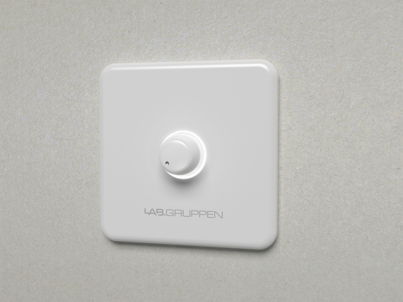 Lab Gruppen CRC-VEU Volume Remote Control Wall Plate for CA, CM, CMA and CPA Series
