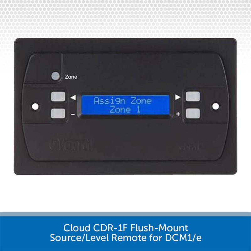 Cloud Electronics CDR-1F Flush-Mount Source/Level Remote for DCM1/e
