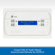 Cloud Electronics CDR-1F Flush-Mount Source/Level Remote for DCM1/e