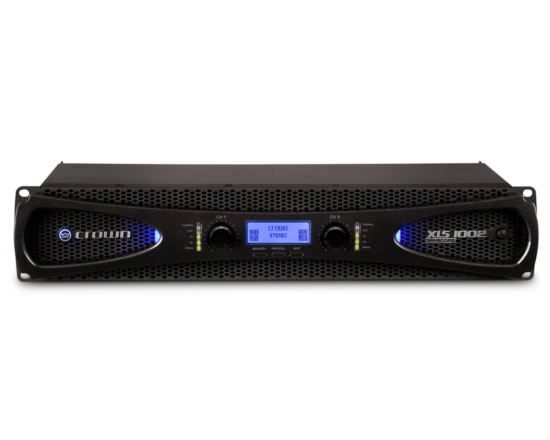 Crown XLS 1002 DriveCore 2 Power Amplifier with DSP – 2 x 350W @ 4Ω