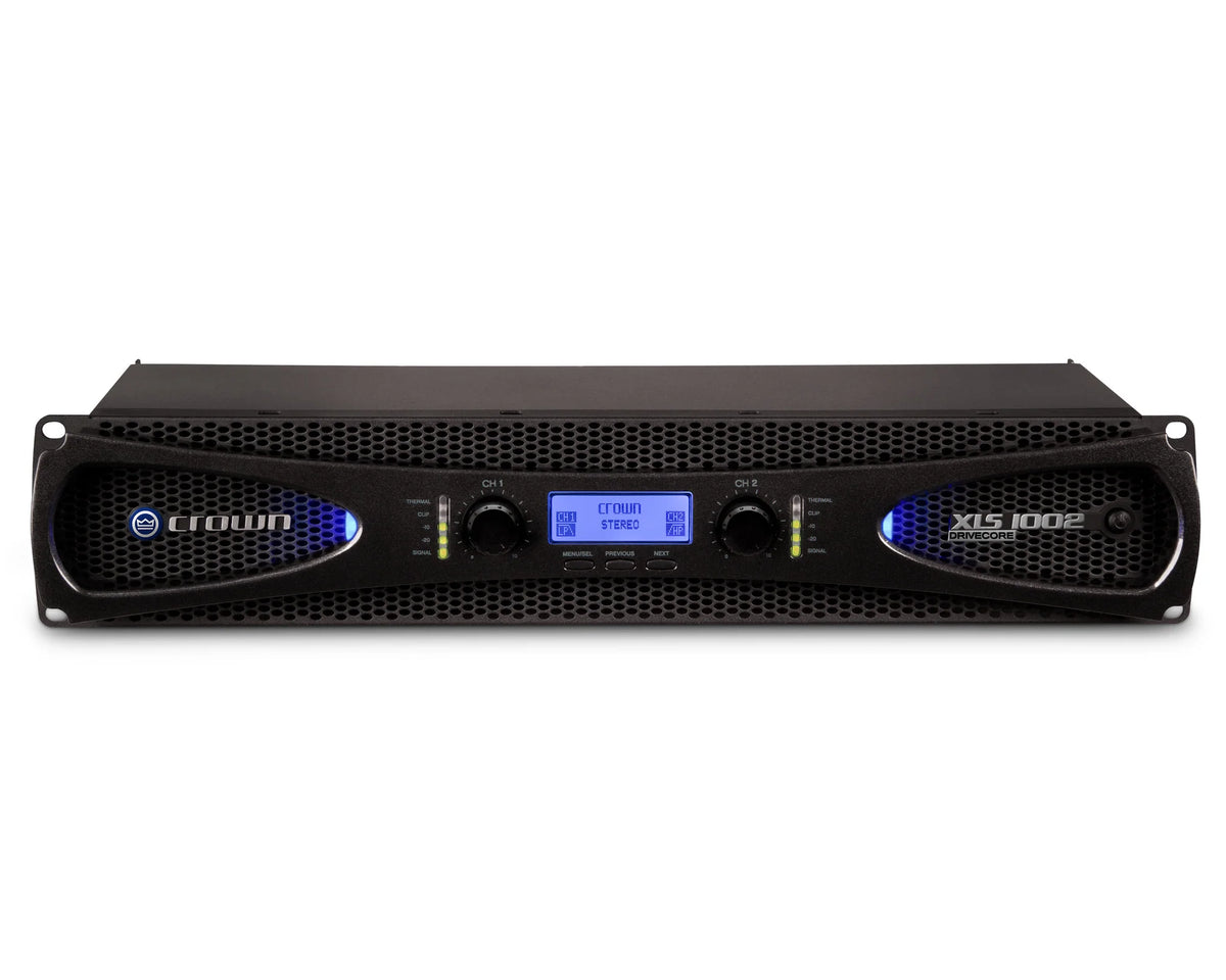 Crown XLS 1002 アンプ Crown XLS 1002 DriveCore 2 Power Amplifier 2 x 350W @ 4Ω | Audio Volt