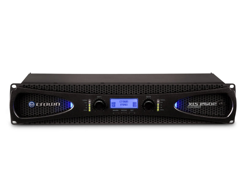 Crown XLS 2502 DriveCore 2 Power Amplifier with DSP – 2 x 775W @ 4Ω
