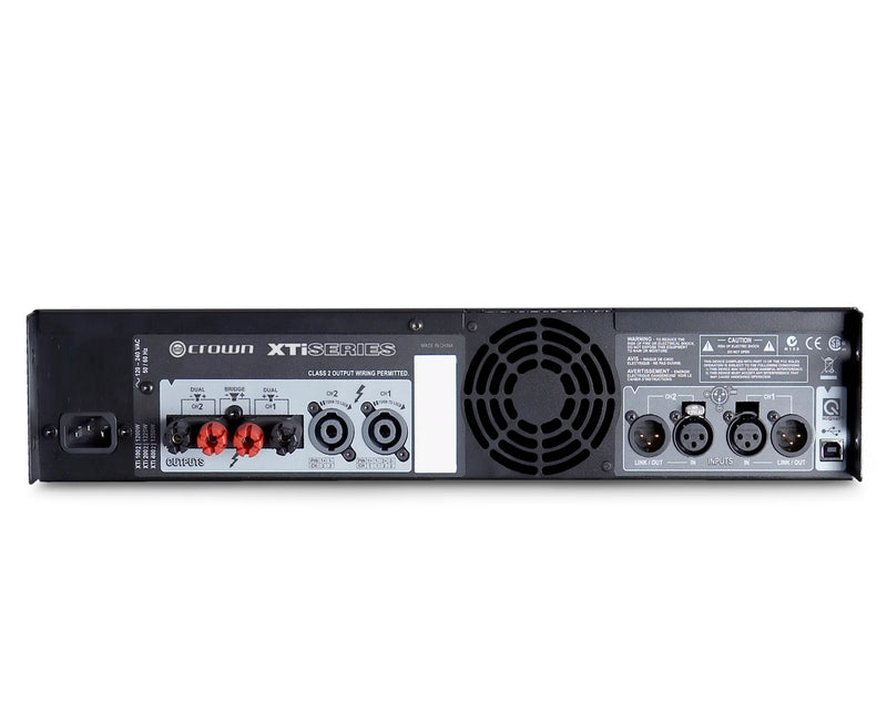Crown XTi 1002 Power Amplifier with DSP – 2 x 500W @ 4Ω