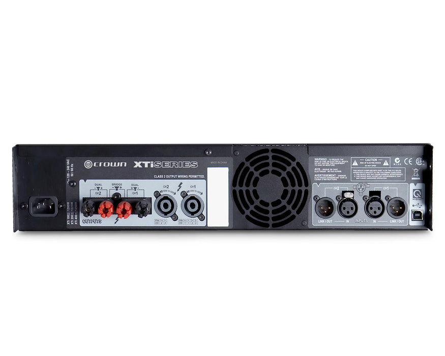 Crown XTi 4002 Power Amplifier with DSP – 2 x 1200W @ 4Ω