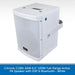 White Citronic CUBA-6AW 6.5 inch 100W full-range active PA speaker with DSP and Bluetooth, featuring a perforated front grille and side handle, shown on a white background with a blue text banner at the bottom.