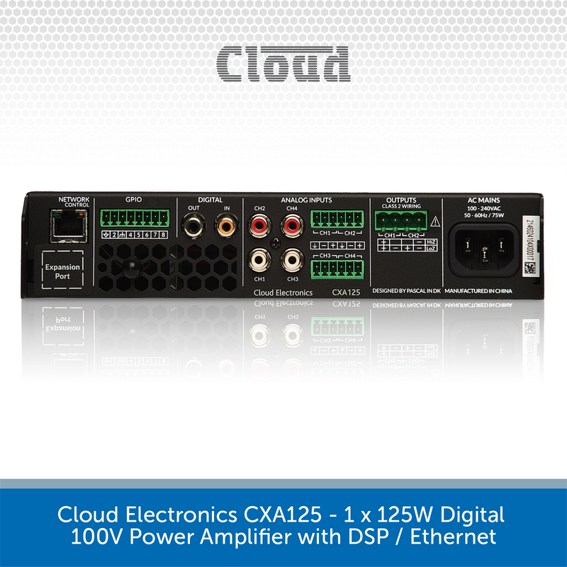Cloud Electronics CXA125 Back