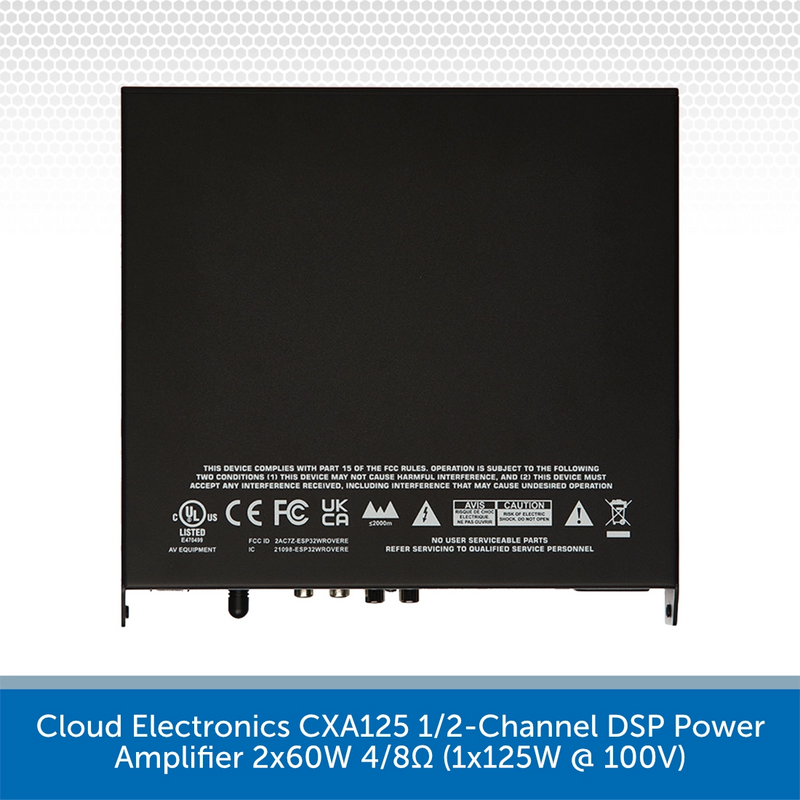 Cloud Electronics CXA125 Top