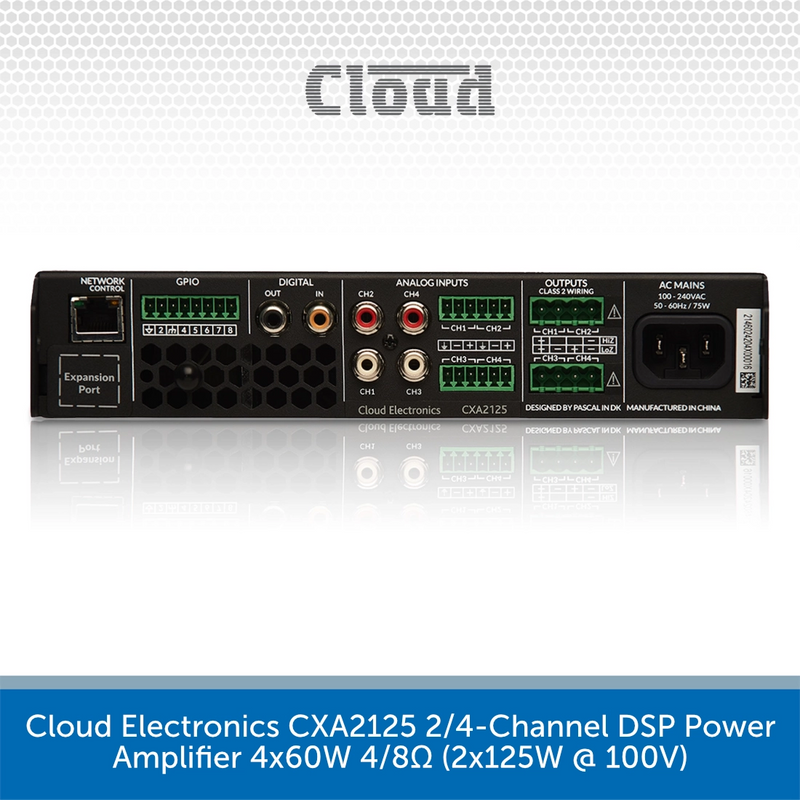 Cloud Electronics CXA2125 Back