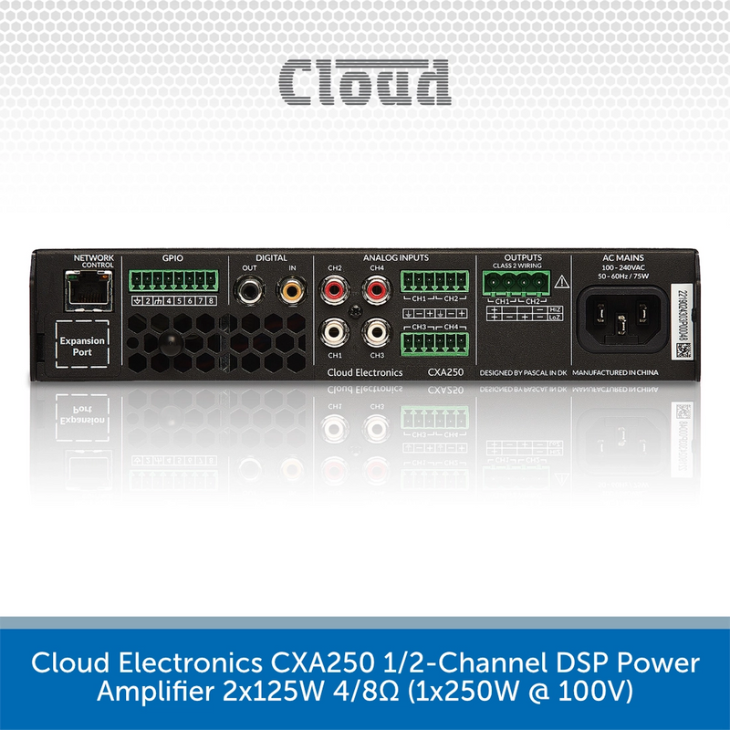 Cloud Electronics CXA250 Back