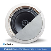 Ceiling Speaker, Dual Zone Background Music System with Bluetooth & DAB Radio