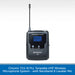 Citronic TU1-N PLL Tuneable UHF Wireless Microphone System on a white background