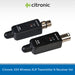 Citronic X24 Wireless XLR Transmitter & Receiver Set on a white background with Citronic logo.