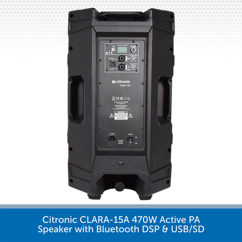Citronic CLARA-15A Back