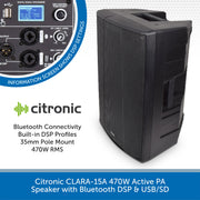 Citronic CLARA-15A