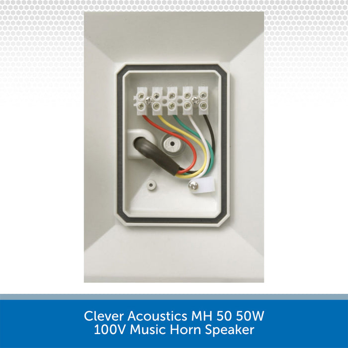 Clever Acoustics MH 50 50W 100V Music Horn Speaker