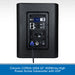 Citronic CORVA-10SA 10" 450Wrms High Power Active Subwoofer with DSP on a white background