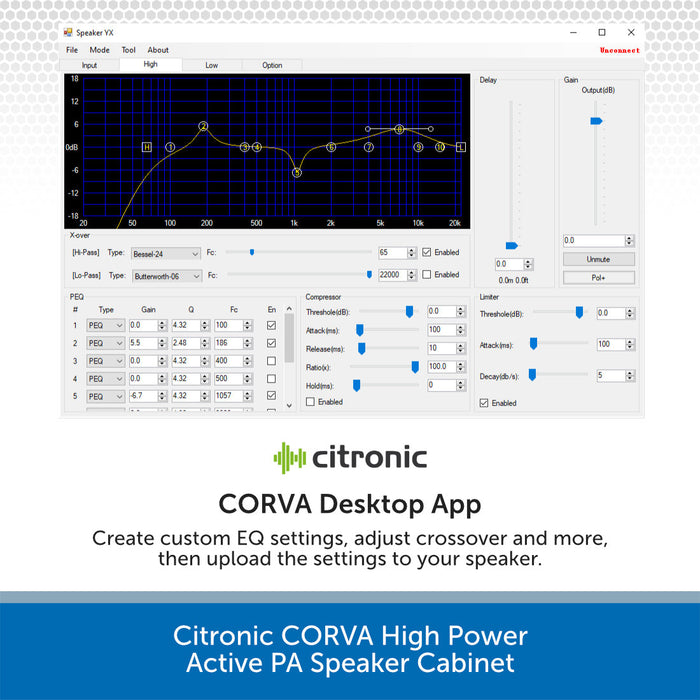 Corva Rtoc View Citronic CORVA-8A 8