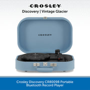 Crosley Discovery CR8009B Portable Bluetooth Record Player