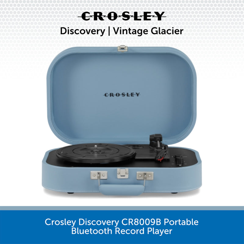 Crosley Discovery CR8009B Portable Bluetooth Record Player