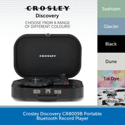 Crosley Discovery CR8009B Portable Bluetooth Record Player