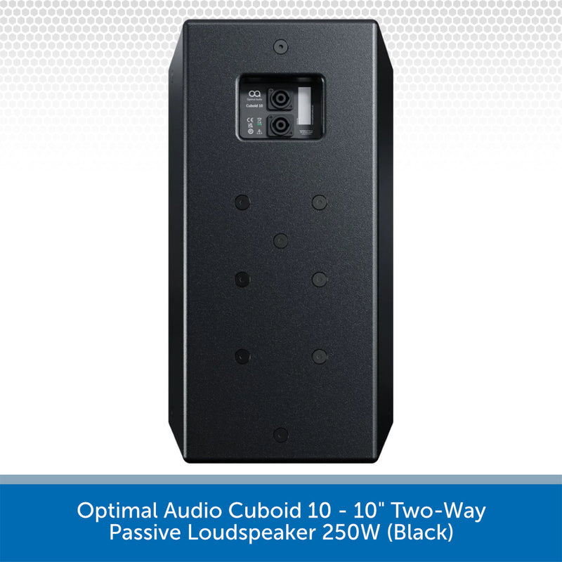 Optimal Audio Cuboid 10 Back