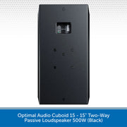 Optimal Audio Cuboid 15 Back