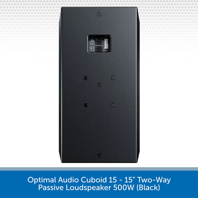 Optimal Audio Cuboid 15 Back
